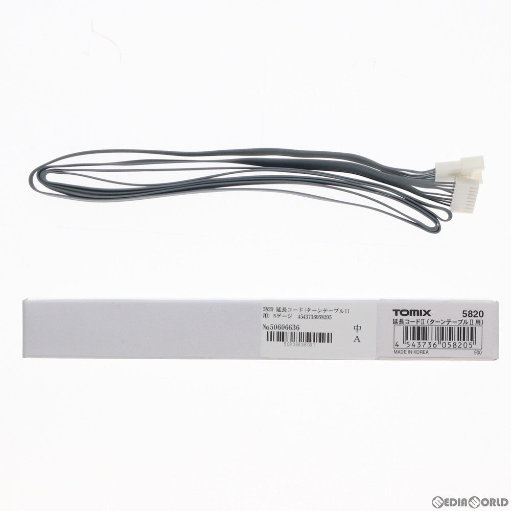 【中古即納】[RWM] 5820 延長コード(ターンテーブルII 用) Nゲージ 鉄道模型 TOMIX(トミックス) (20090228)
