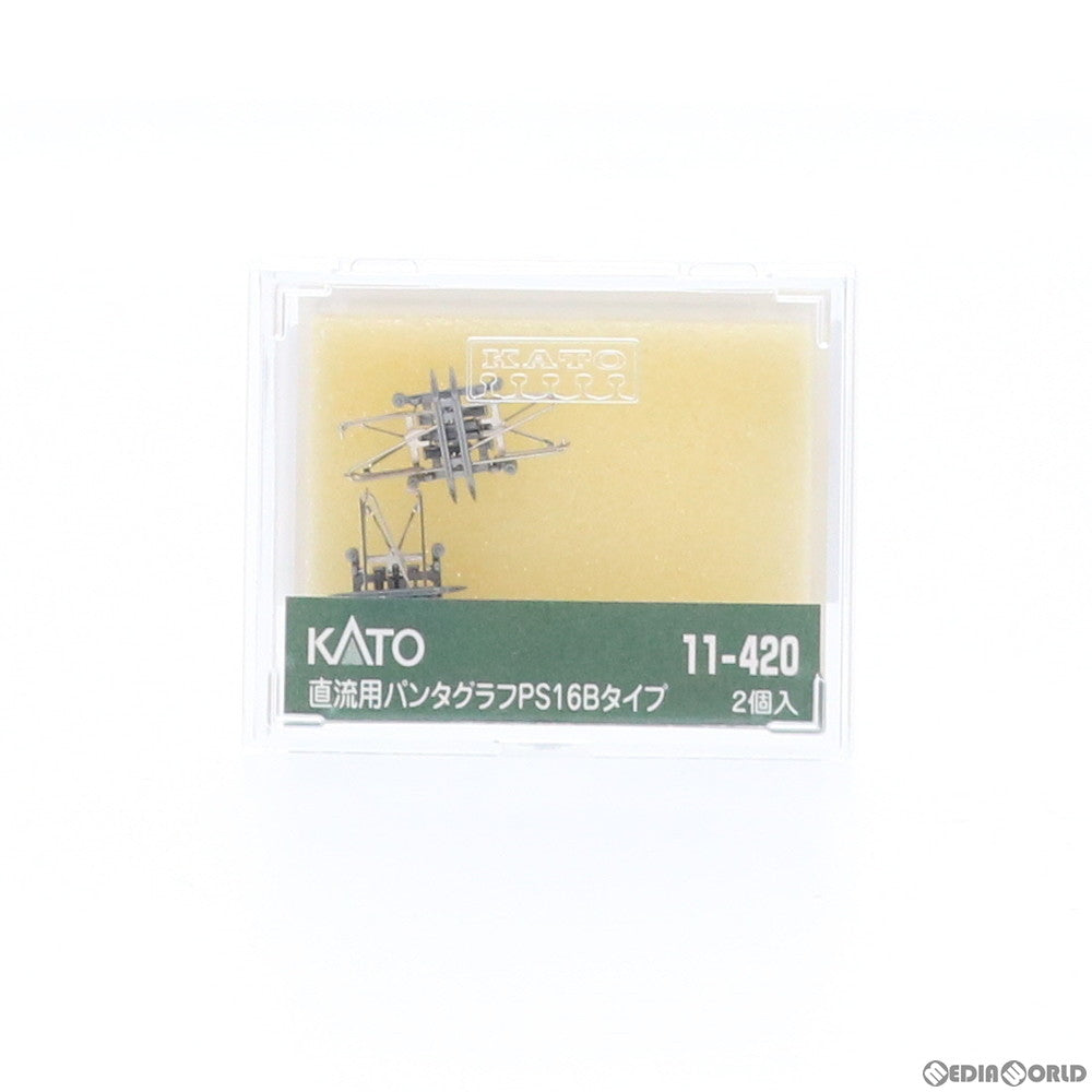 【中古即納】[RWM] 11-420 直流パンタグラフ PS16 Bタイプ(2個入) Nゲージ 鉄道模型 KATO(カトー) (20040930)