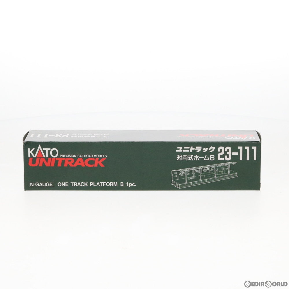 【中古即納】[RWM] 23-111 UNITRACK(ユニトラック) 対向式ホームB Nゲージ 鉄道模型 KATO(カトー) (20080131)
