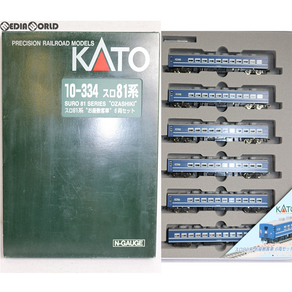 【中古即納】[RWM] 10-334 スロ81系 お座敷客車 6両セット Nゲージ 鉄道模型 KATO(カトー) (20090831)