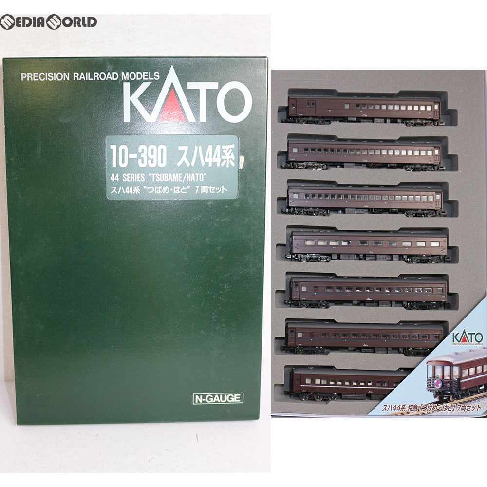 【中古即納】[RWM] 10-390 スハ44系 つばめ・はと 7両セット Nゲージ 鉄道模型 KATO(カトー) (20090831)
