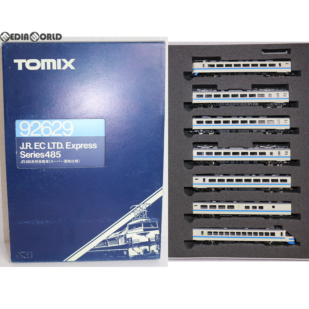 【中古即納】[RWM] 92629 JR485系特急電車(スーパー雷鳥仕様) 7両セット Nゲージ 鉄道模型 TOMIX(トミックス) (20010314)