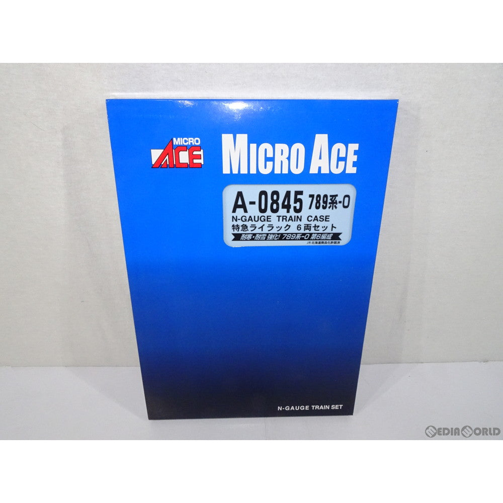 【中古即納】[RWM] A0845 789系-0 特急ライラック 6両セット Nゲージ 鉄道模型 MICRO ACE(マイクロエース) (20190228)
