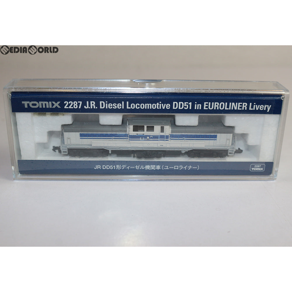 【中古即納】[RWM] 2287 国鉄 DD51形ディーゼル機関車(ユーロライナー) Nゲージ 鉄道模型 TOMIX(トミックス) (20121130)