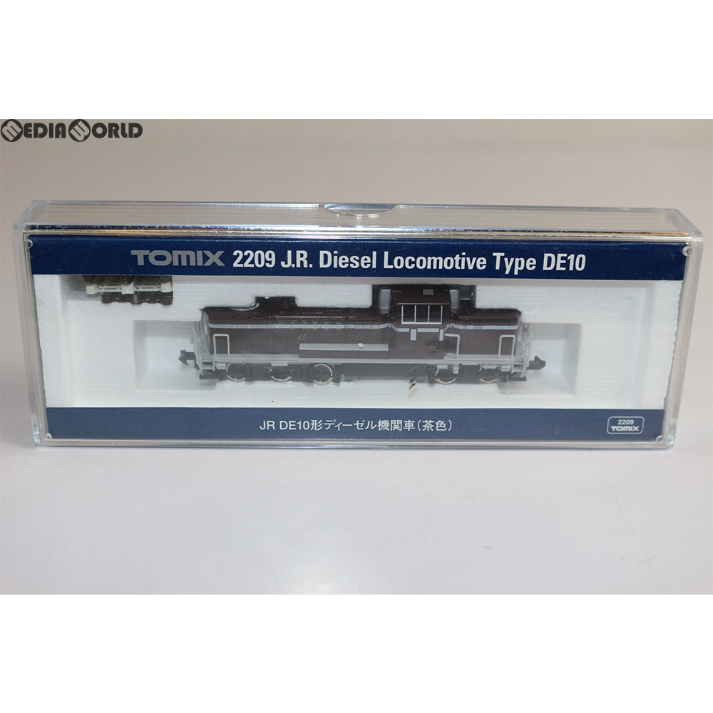 【中古即納】[RWM] 2209 JR DE10形ディーゼル機関車(茶色) Nゲージ 鉄道模型 TOMIX(トミックス) (20080731)