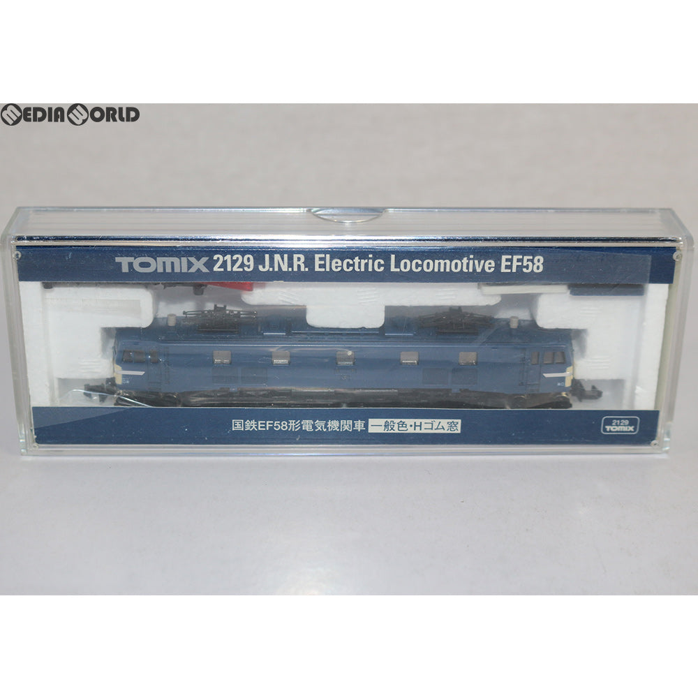 【中古即納】[RWM] 2129 国鉄 EF58形電気機関車(一般色・Hゴム窓) Nゲージ 鉄道模型 TOMIX(トミックス) (20040930)