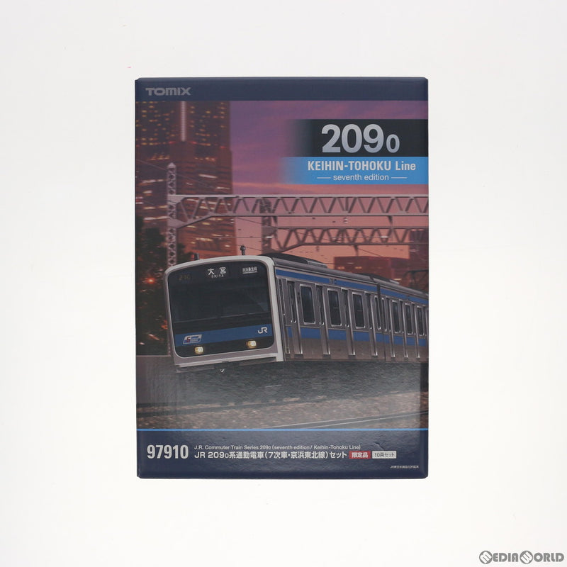 【中古即納】[RWM]97910 限定品 JR 209-0系通勤電車(7次車・京浜東北線)セット(10両)(動力付き) Nゲージ 鉄道模型  TOMIX(トミックス)(20190428)