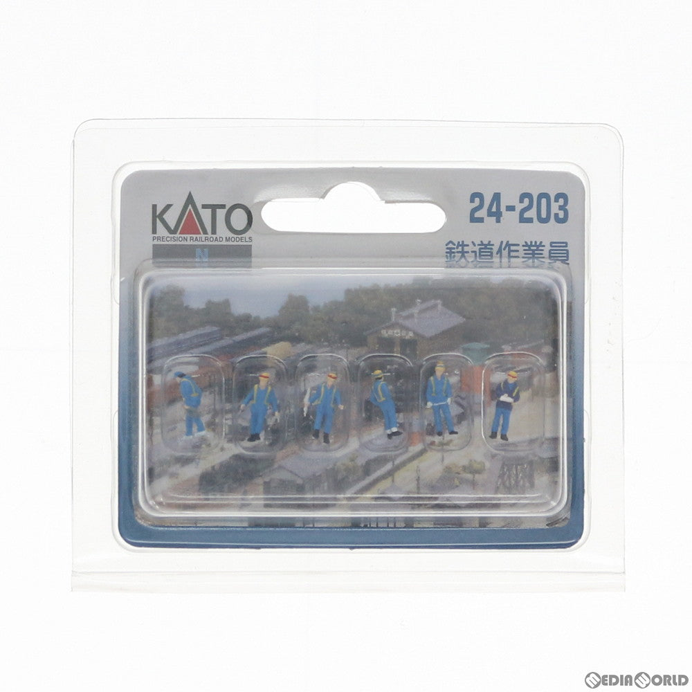 【中古即納】[RWM] 24-203 鉄道作業員 Nゲージ 鉄道模型 KATO(カトー) (20140831)