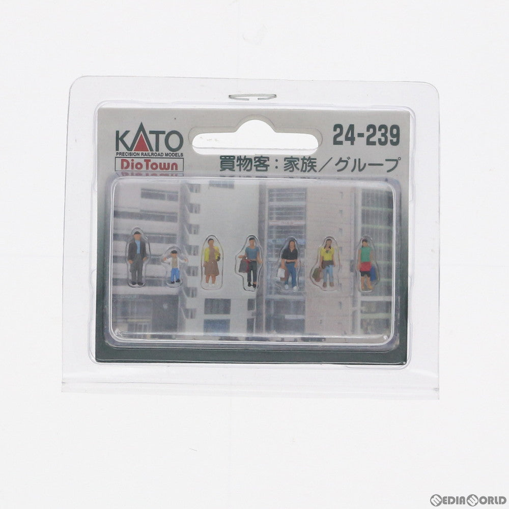 【中古即納】[RWM] 24-239 DioTown DioTown(ジオタウン) (N) 人形 買物客・家族/グループ Nゲージ 鉄道模型 KATO(カトー) (20101026)