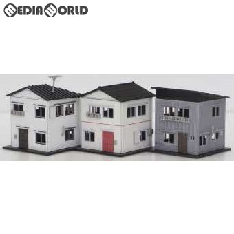 【新品即納】[RWM] (再販) 2587 着色済み 住宅セットA(3棟入り) 着色済みストラクチャーキット Nゲージ 鉄道模型 GREENMAX(グリーンマックス) (20190428)
