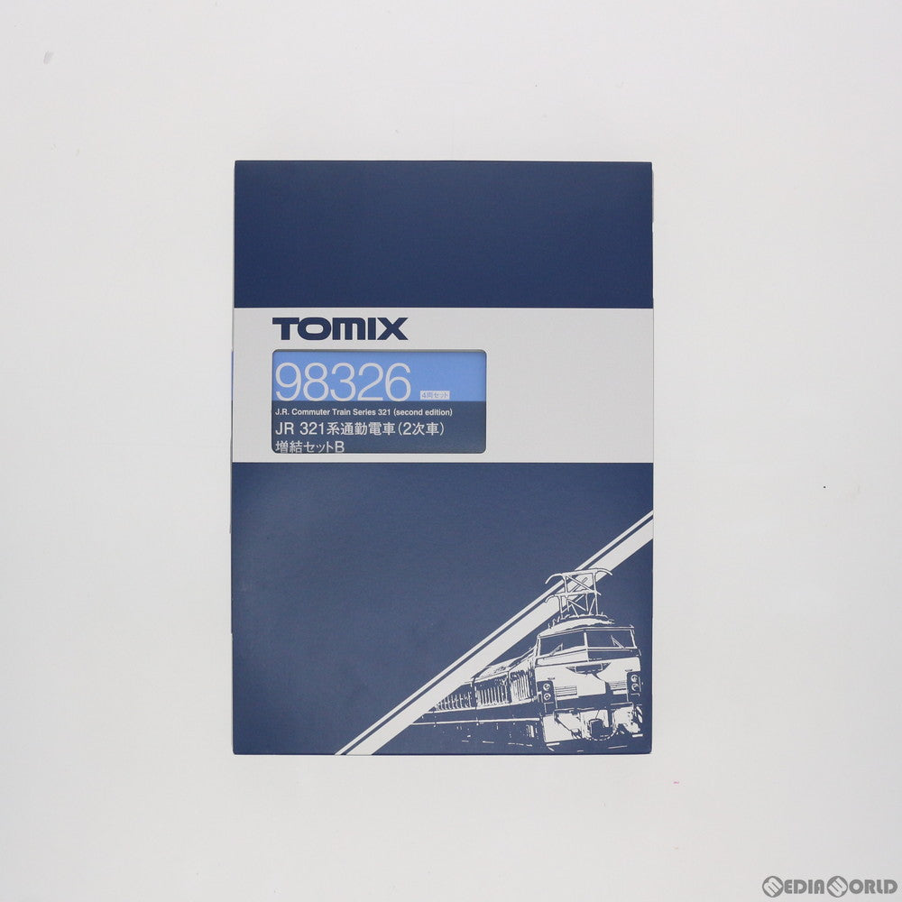 【中古即納】[RWM] 98326 JR 321系通勤電車(2次車) 増結セットB(4両) (動力無し) Nゲージ 鉄道模型 TOMIX(トミックス) (20190601)