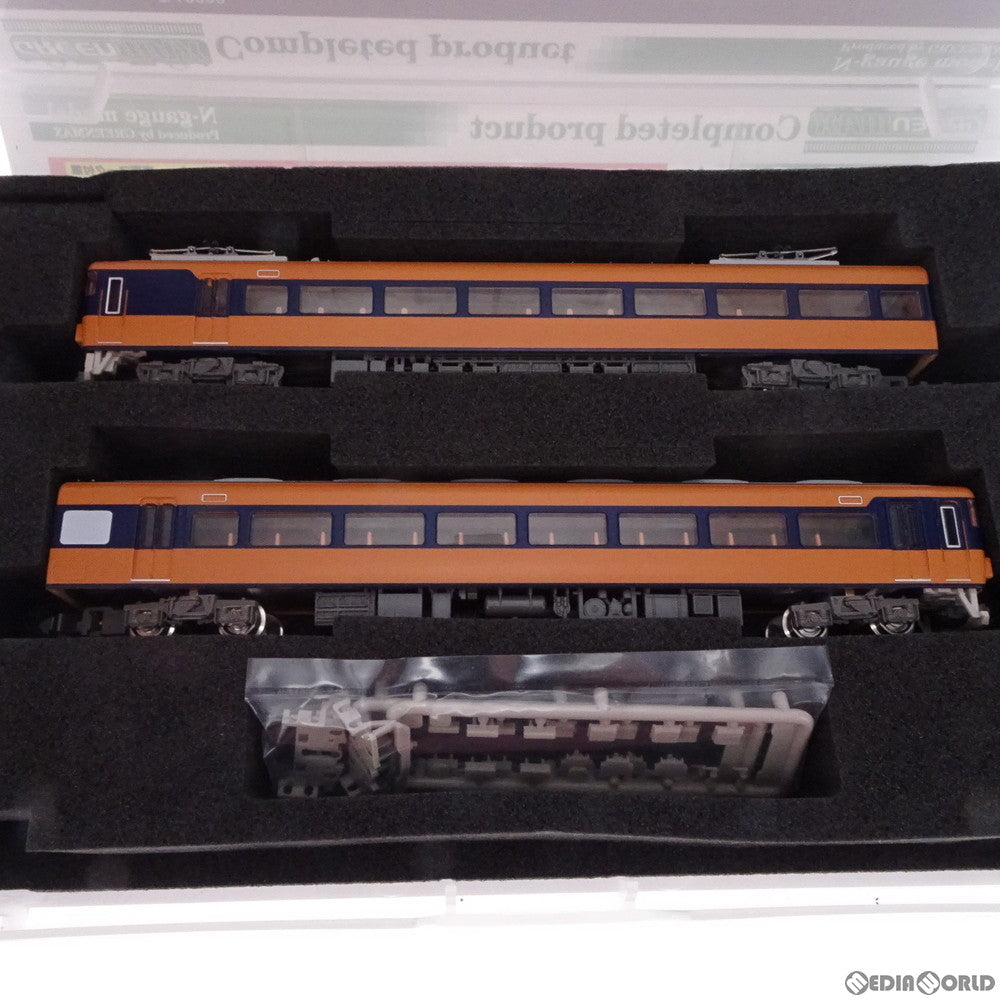 【中古即納】[RWM] 30827 近鉄12200系スナックカー(未更新車・車販準備室付き) 2両編成セット(動力付き) Nゲージ 鉄道模型 GREENMAX(グリーンマックス) (20190419)
