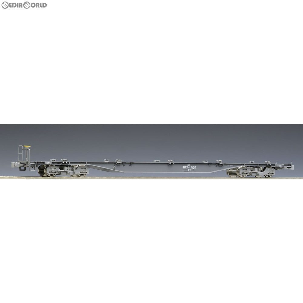 【新品】【お取り寄せ】[RWM] HO-725 JR貨車 コキ107形(増備型・コンテナなし) HOゲージ 鉄道模型 TOMIX(トミックス) (20190803)