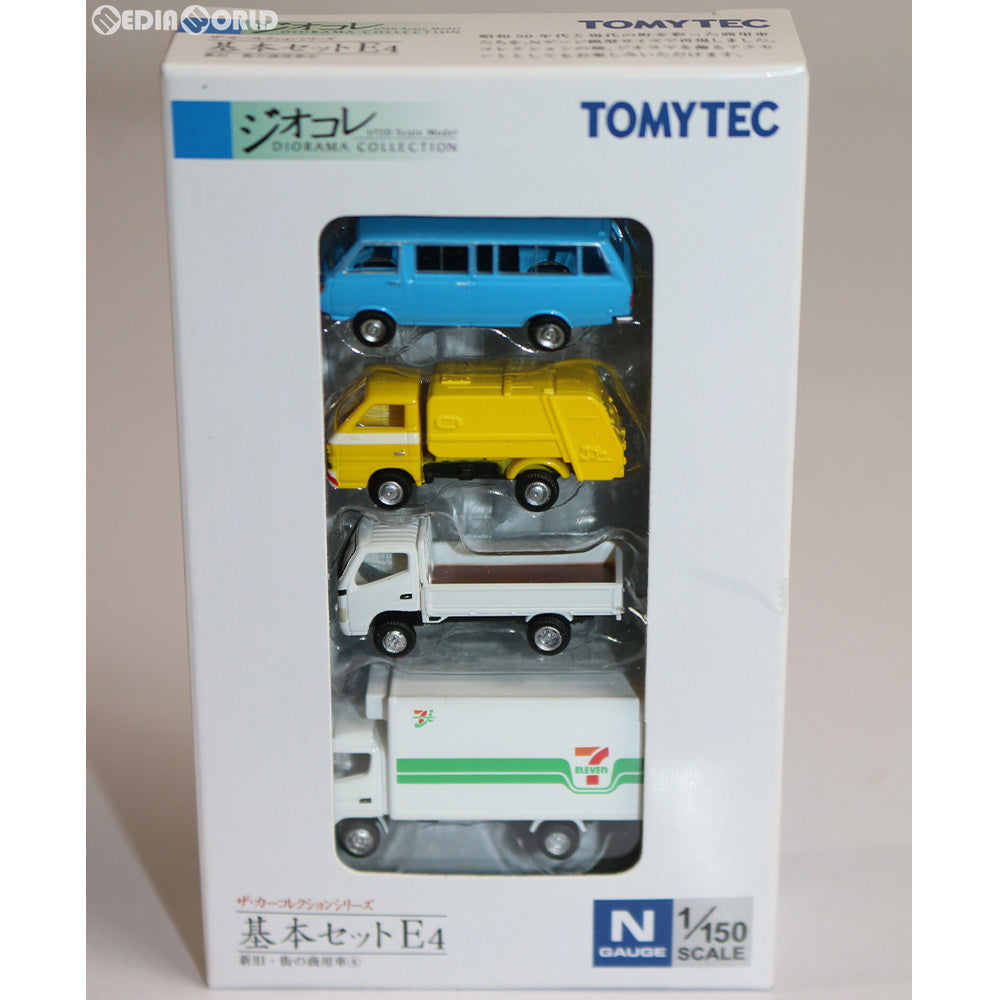 【中古即納】[RWM] 258302 ザ・カーコレクション 基本セットE4 新旧・街の商用車(4) Nゲージ 鉄道模型 TOMYTEC(トミーテック) (20150111)