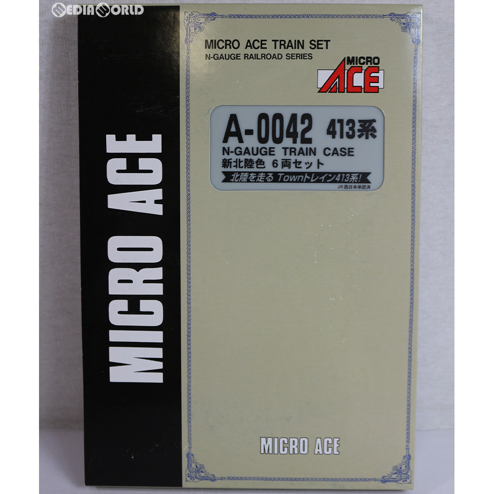 【中古即納】[RWM] A0042 413系 新北陸色 6両セット Nゲージ 鉄道模型 MICRO ACE(マイクロエース) (20040115)
