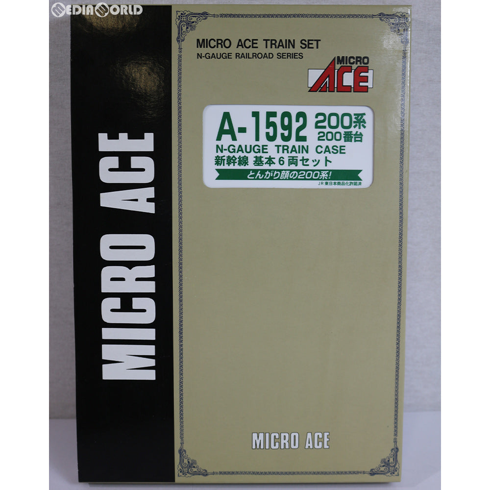 【中古即納】[RWM] A1592 200系200番台 新幹線 基本6両セット Nゲージ 鉄道模型 MICRO ACE(マイクロエース) (20060814)