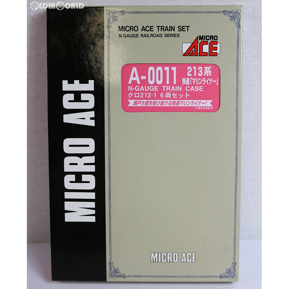 【中古即納】[RWM] A0011 213系 快速「マリンライナー」 クロ212-1 6両セット Nゲージ 鉄道模型 MICRO ACE(マイクロエース) (20030715)