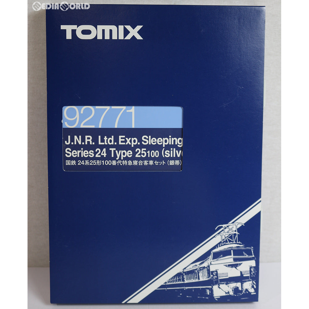 【中古即納】[RWM] 92771 国鉄 24系25形100番代特急寝台客車(銀帯) セット(7両) Nゲージ 鉄道模型 TOMIX(トミックス) (20060831)