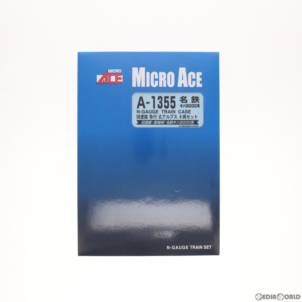 【中古即納】[RWM] A1355 名鉄キハ8000系 旧塗装 急行北アルプス 6両セット Nゲージ 鉄道模型 MICRO ACE(マイクロエース) (20191110)