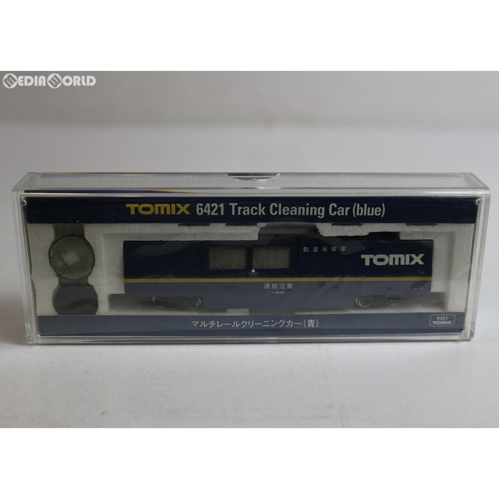 【中古即納】[RWM] 6421 マルチレールクリーニングカー(青) Nゲージ 鉄道模型 TOMIX(トミックス) (20010125)