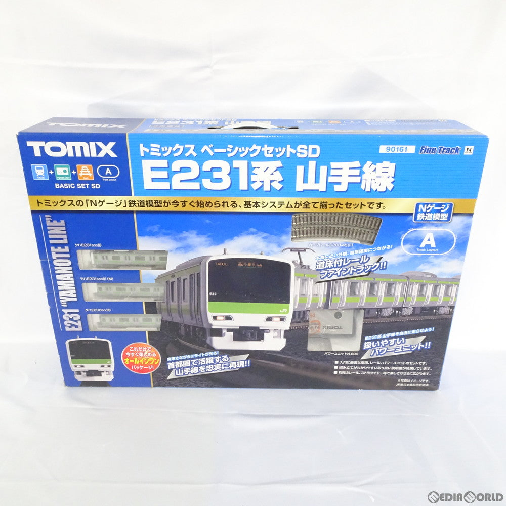 【中古即納】[RWM] 90161 Fine Track(ファイントラック) ベーシックセットSD E231系 山手線 Nゲージ 鉄道模型 TOMIX(トミックス) (20120731)