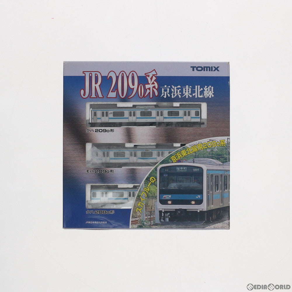 【中古即納】[RWM] 92329 JR 209-0系 通勤電車(京浜東北線) 基本セット(3両) (動力付き) Nゲージ 鉄道模型 TOMIX(トミックス) (20040930)