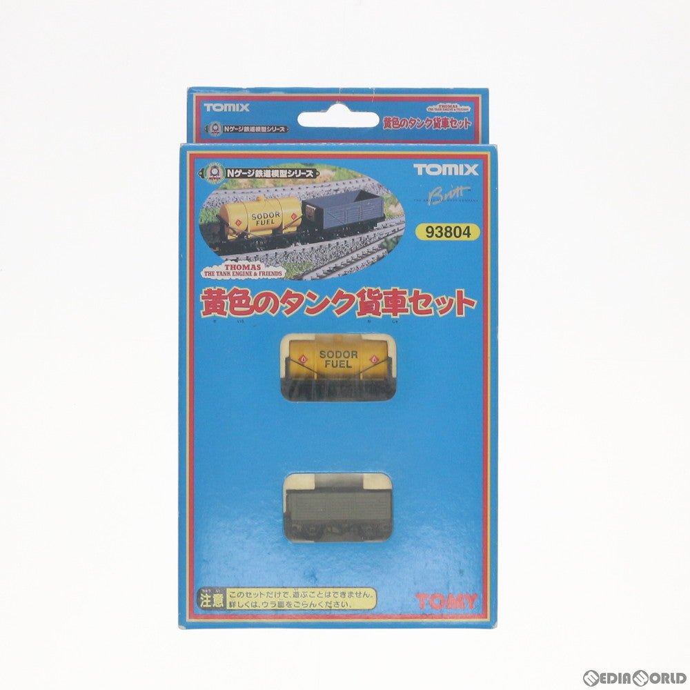 【中古即納】[RWM] 93804 きかんしゃトーマス 黄色のタンク 貨車セット(2両) (動力無し) Nゲージ 鉄道模型 TOMIX(トミックス) (20040930)