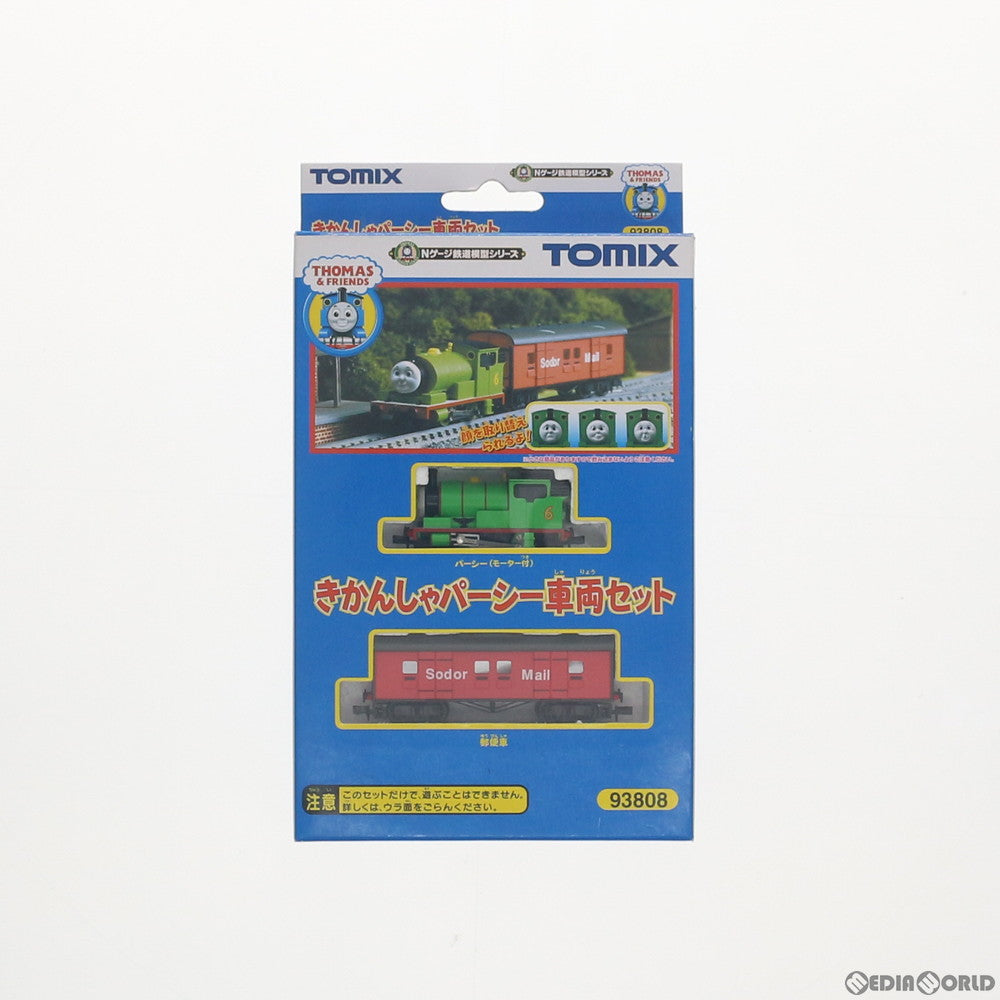 【中古即納】[RWM] 93808 きかんしゃパーシー 車両セット(2両) (動力付き) Nゲージ 鉄道模型 TOMIX(トミックス) (20050331)