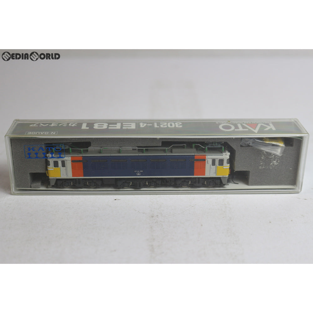 【中古即納】[RWM] (2010年ロット) 3021-4 EF81 カシオペア(動力付き) Nゲージ 鉄道模型 KATO(カトー) (20100430)