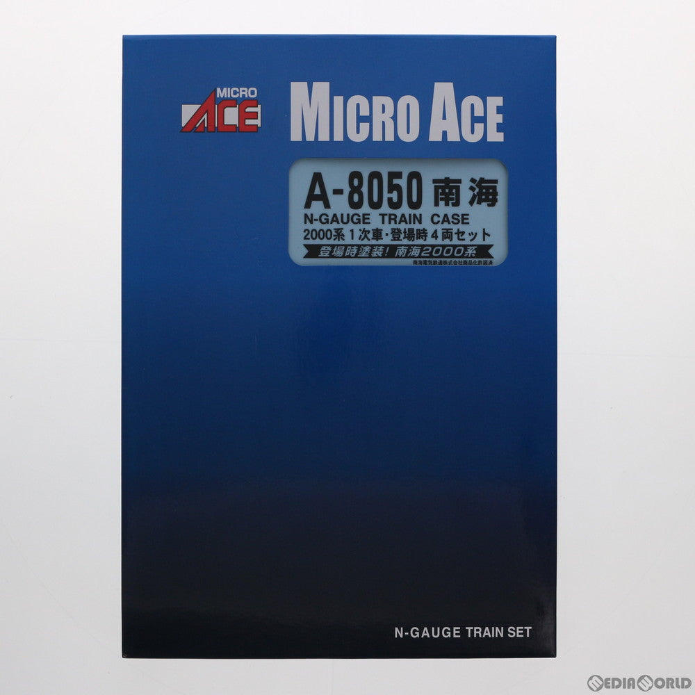 【中古即納】[RWM] A8050 南海2000系 1次車・登場時 4両セット(動力付き) Nゲージ 鉄道模型 MICRO ACE(マイクロエース) (20191206)
