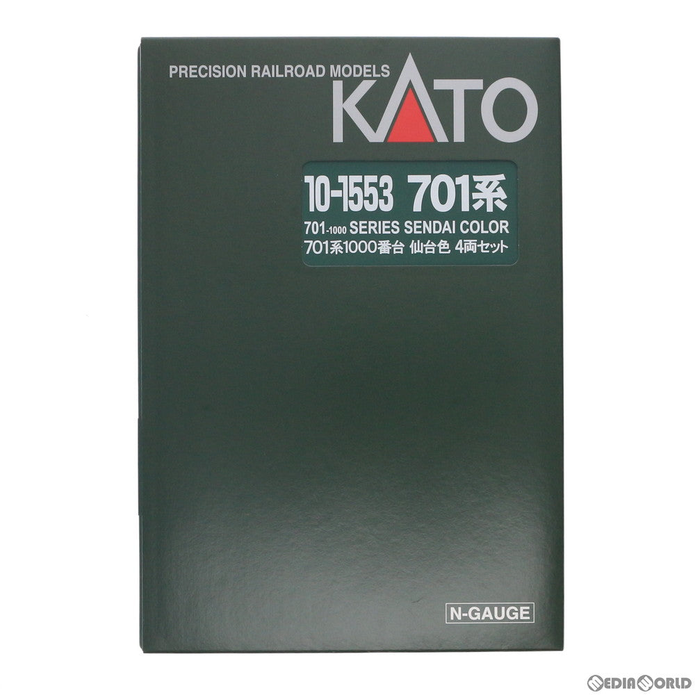 【中古即納】[RWM] 10-1553 701系1000番台 仙台色 4両セット(動力付き) Nゲージ 鉄道模型 KATO(カトー) (20191123)