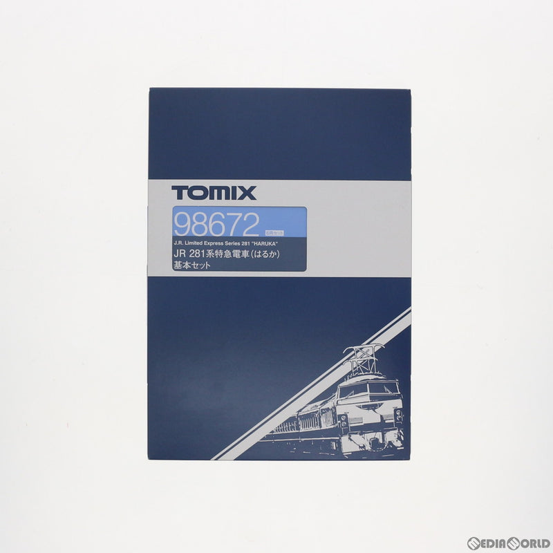 【中古即納】[RWM]98672 JR 281系特急電車(はるか) 基本セット(6両)(動力付き) Nゲージ 鉄道模型  TOMIX(トミックス)(20191221)