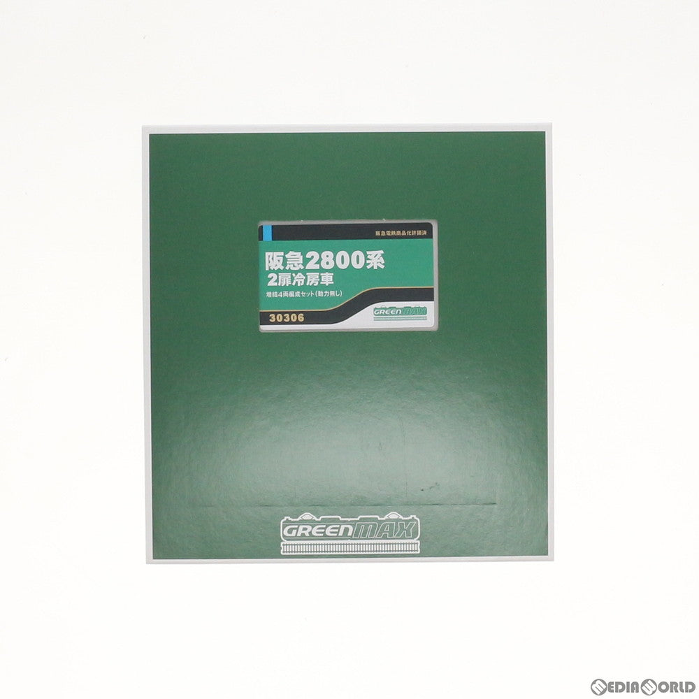 【中古即納】[RWM] 30306 阪急2800系2扉冷房車 増結4両編成セット(動力無し) Nゲージ 鉄道模型 GREENMAX(グリーンマックス) (20191030)