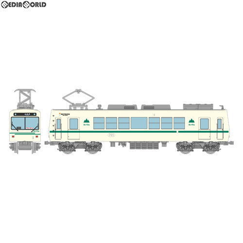 【中古即納】[RWM] 301523 鉄道コレクション(鉄コレ) 叡山電車700系 721号車(緑) (動力無し) Nゲージ 鉄道模型 TOMYTEC(トミーテック) (20191129)