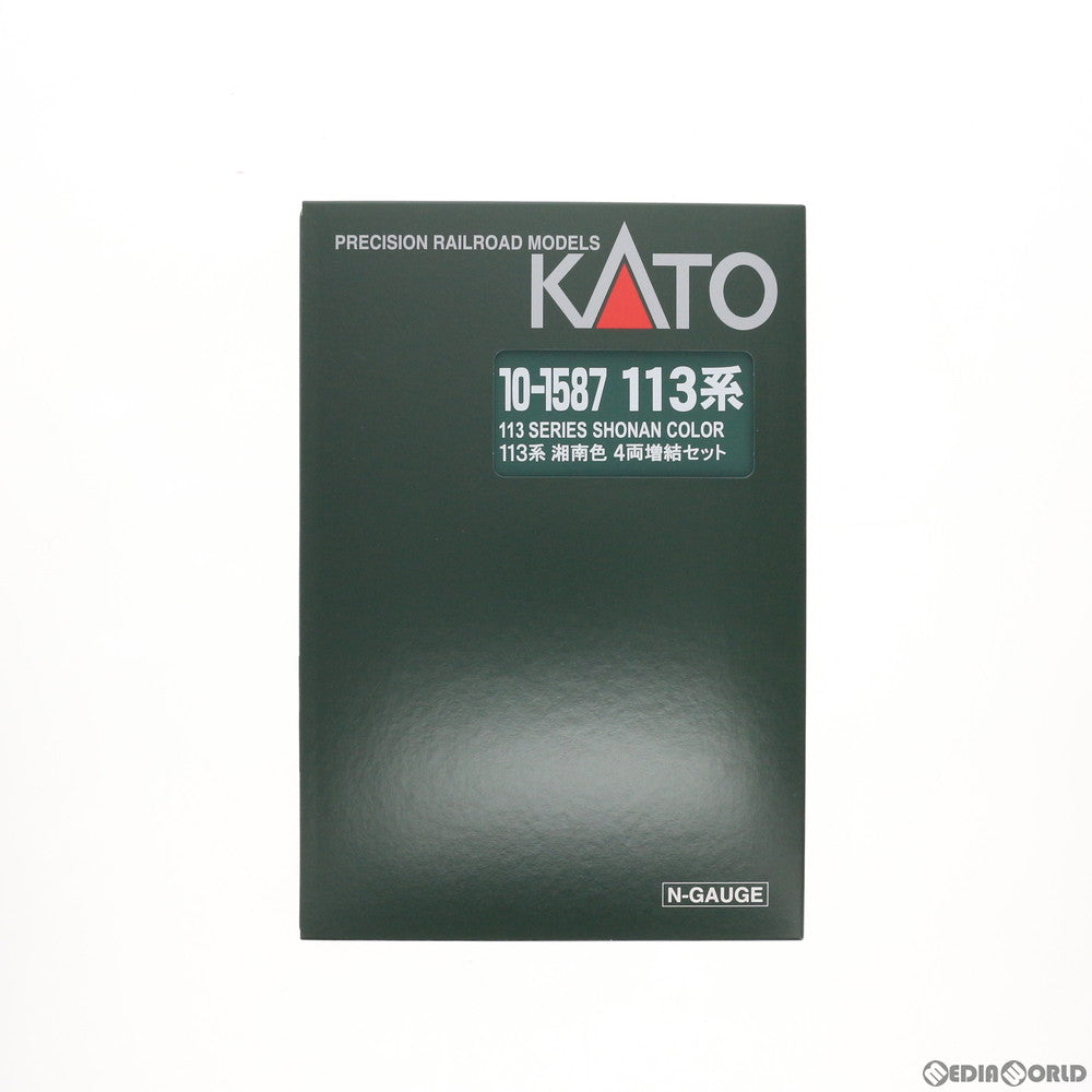 【中古即納】[RWM] 10-1587 113系 湘南色 4両増結セット(動力無し) Nゲージ 鉄道模型 KATO(カトー) (20191227)