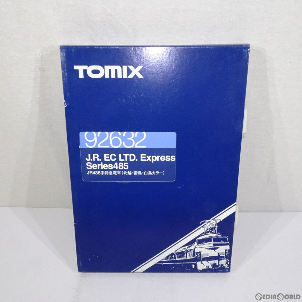【中古即納】[RWM] 92632 JR 485系特急電車(北越・雷鳥・白鳥カラー) 基本セット(7両) Nゲージ 鉄道模型 TOMIX(トミックス) (20001231)