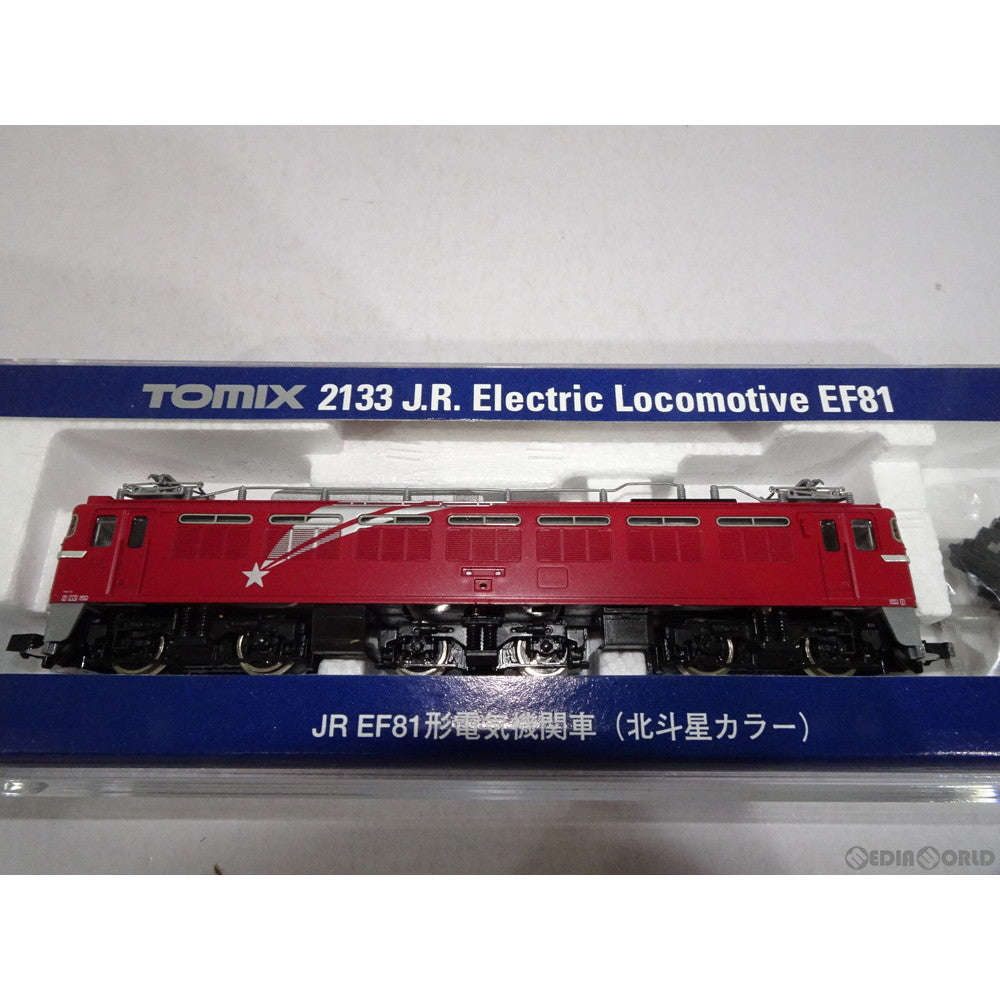 【中古即納】[RWM] 2133 JR EF81形電気機関車(北斗星カラー) Nゲージ 鉄道模型 TOMIX(トミックス) (20040930)