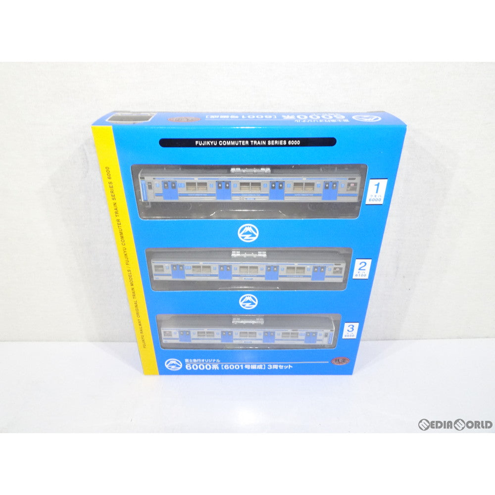 【中古即納】[RWM] 鉄道コレクション(鉄コレ) 富士急行オリジナル 6000系(6001号編成) 3両セット Nゲージ 鉄道模型 富士急行/TOMYTEC(トミーテック) (20121118)