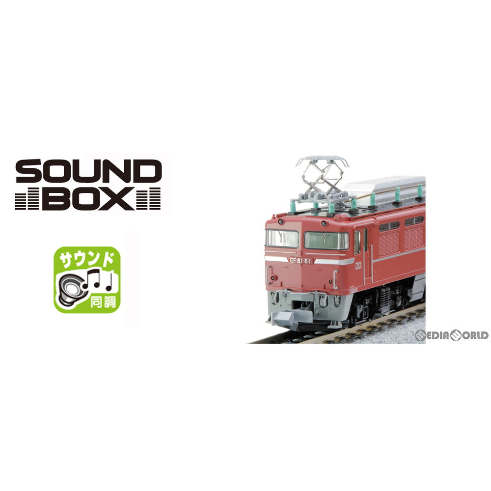 【新品即納】[RWM] 22-231-3 UNITRACK(ユニトラック) サウンドカード EF81 Nゲージ・HOゲージ 鉄道模型 KATO(カトー) (20200201)