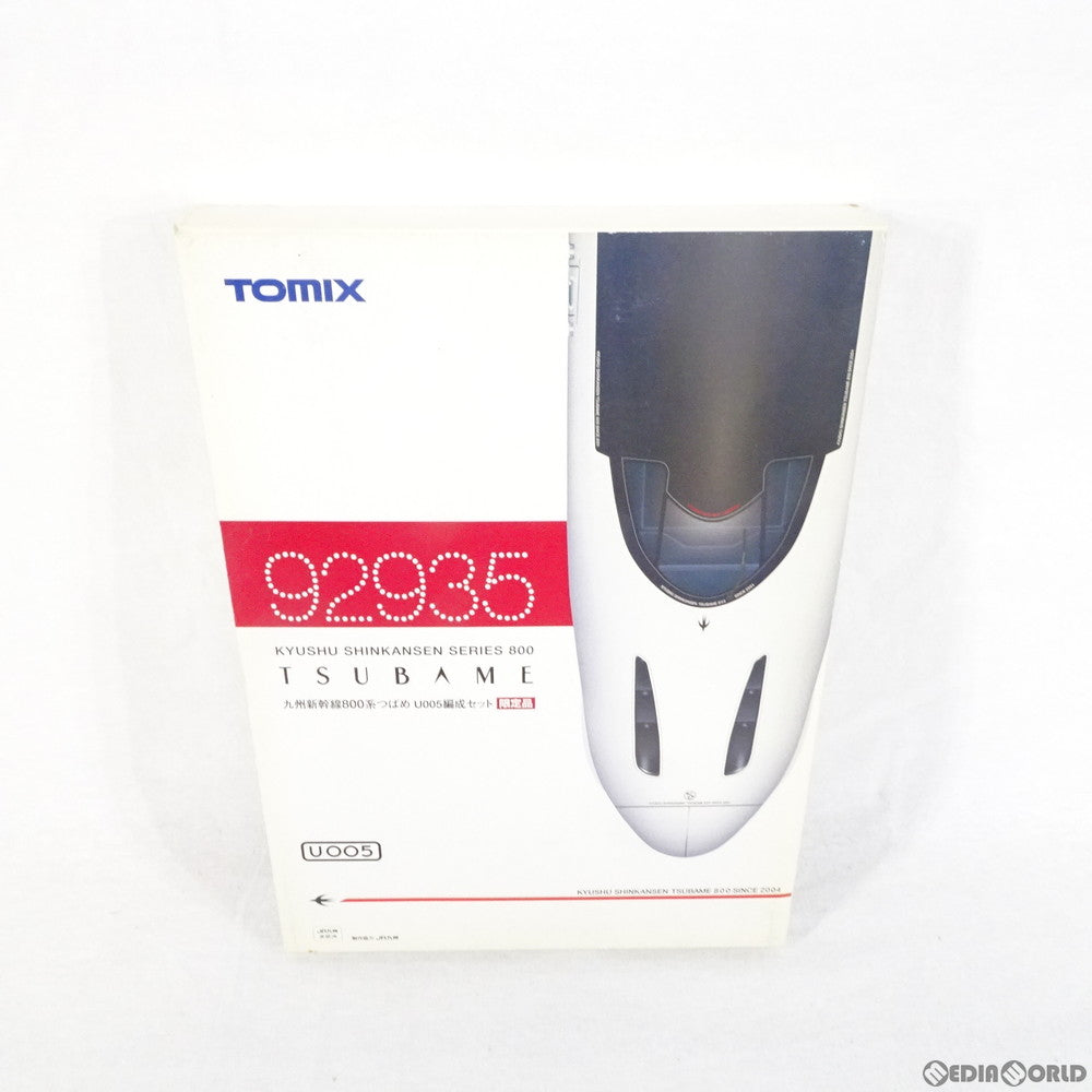 【中古即納】[RWM] 92935 限定品 九州新幹線800系つばめ U005編成セット(6両) Nゲージ 鉄道模型 TOMIX(トミックス) (20041130)