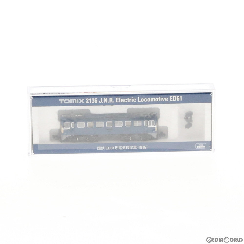 【中古即納】[RWM] 2136 JR ED61形電気機関車(青色) Nゲージ 鉄道模型 TOMIX(トミックス) (19970331)