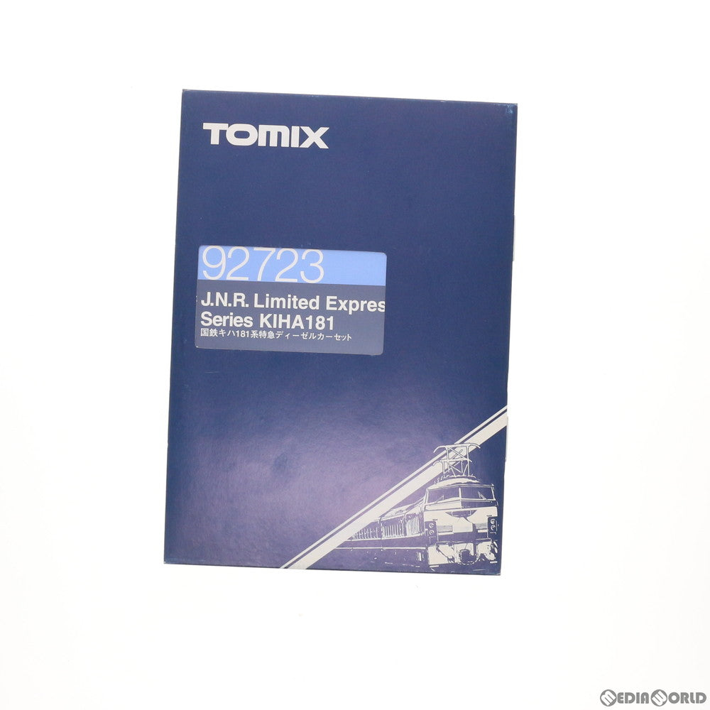 【中古即納】[RWM] 92723 国鉄 キハ181系特急ディーゼルカーセット(6両) Nゲージ 鉄道模型 TOMIX(トミックス) (20001031)