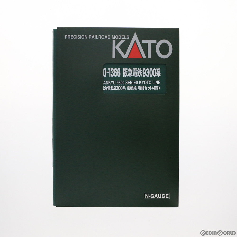 【中古即納】[RWM] 10-1366 阪急電鉄9300系 京都線 増結セット(4両) (動力無し) Nゲージ 鉄道模型 KATO(カトー) (20200404)