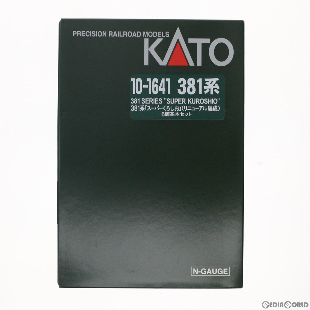 【中古即納】[RWM] 10-1641 381系「スーパーくろしお」(リニューアル編成) 6両基本セット(動力付き) Nゲージ 鉄道模型 KATO(カトー) (20200627)