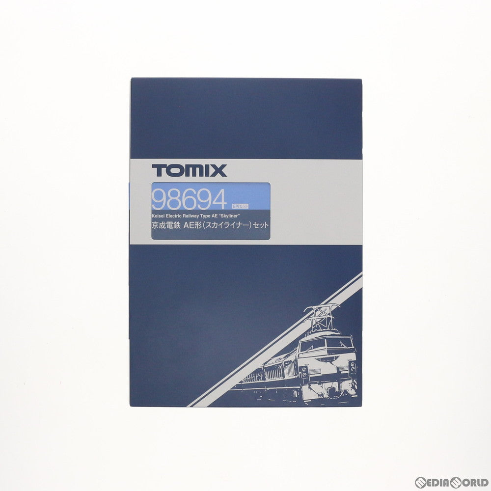 【中古即納】[RWM] 98694 京成電鉄 AE形(スカイライナー) セット(8両) (動力付き) Nゲージ 鉄道模型 TOMIX(トミックス) (20200801)