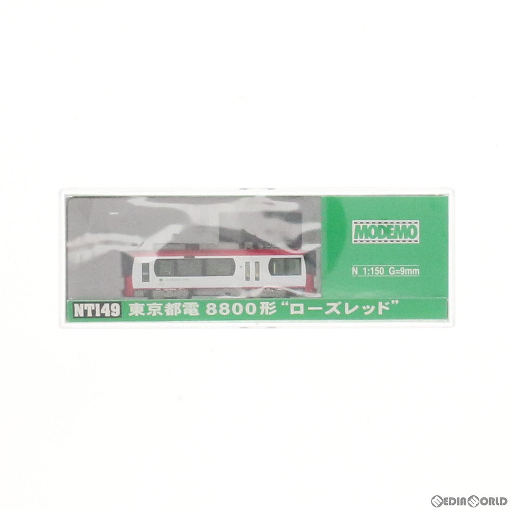 【中古即納】[RWM] NT149 東京都電 8800形 ローズレッド Nゲージ 鉄道模型 MODEMO(モデモ/ハセガワ) (20150920)
