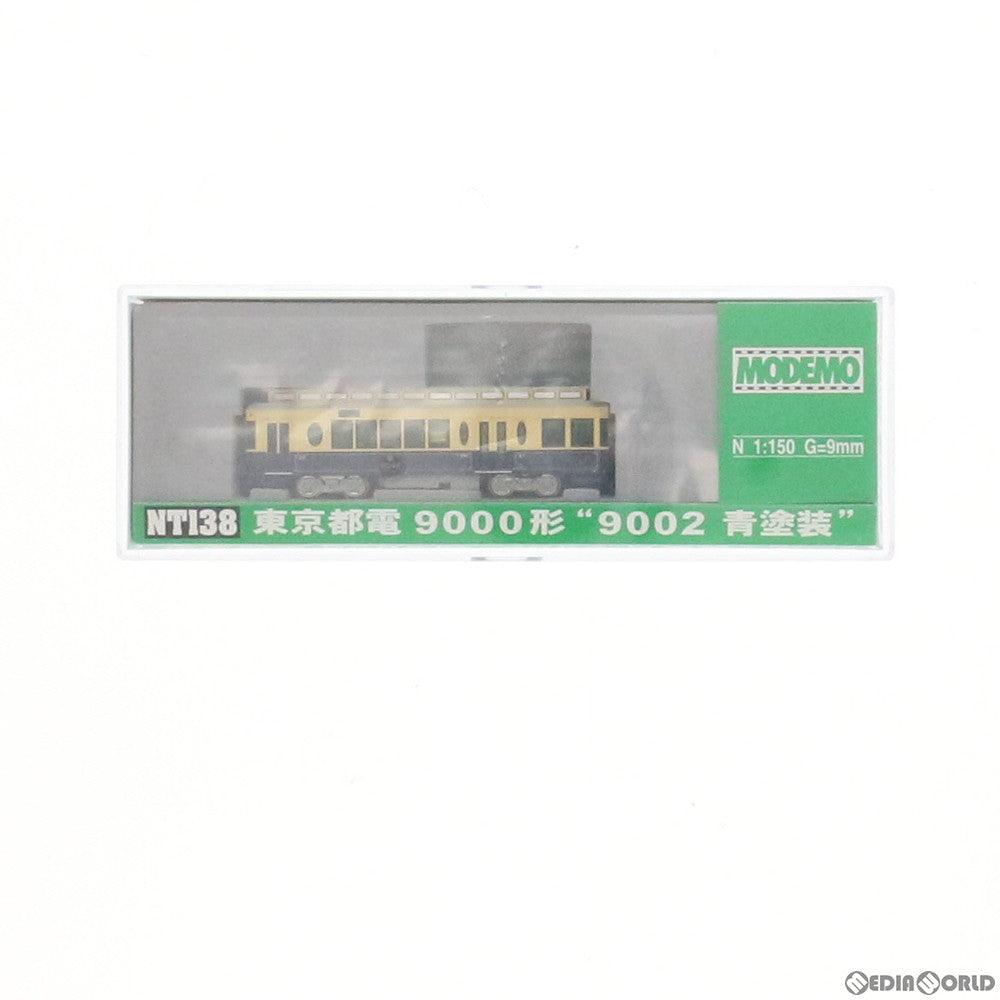 【中古即納】[RWM] NT138 東京都電 9000形 9002 青塗装(M車) Nゲージ 鉄道模型 MODEMO(モデモ/ハセガワ) (20130430)