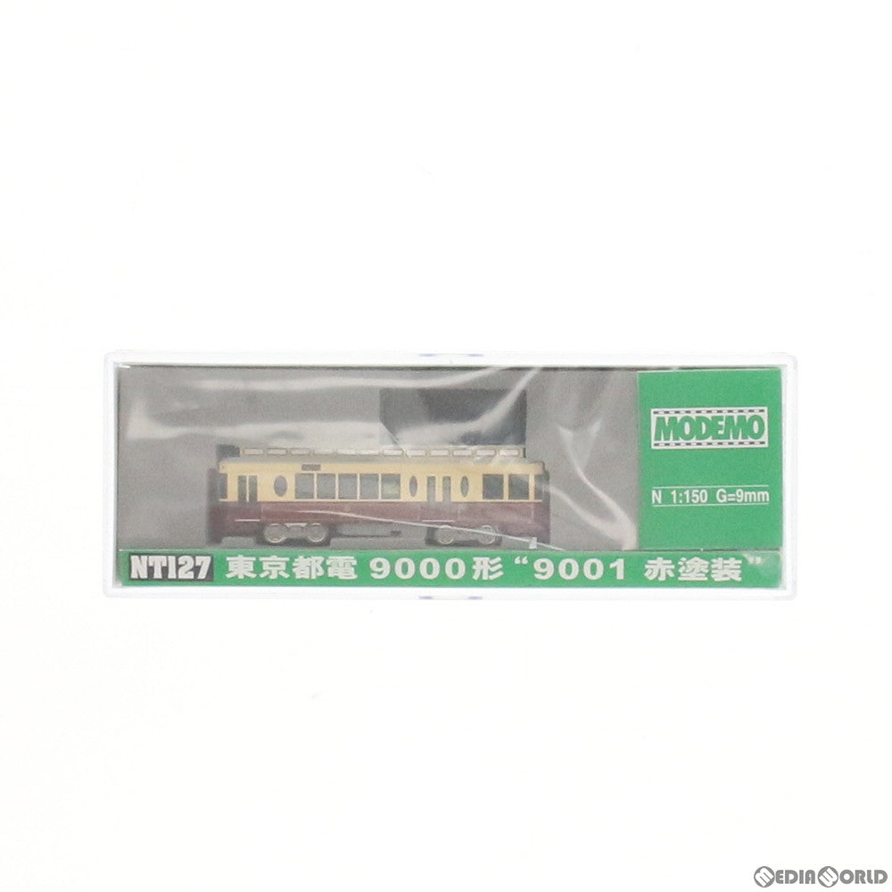 【中古即納】[RWM] NT127 東京都電 9000形 9001 赤塗装(M車) Nゲージ 鉄道模型 MODEMO(モデモ/ハセガワ) (20120831)