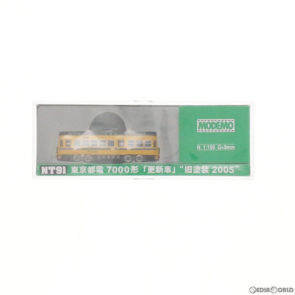 【中古即納】[RWM] NT91 東京都電7000形「更新車」 旧塗装2005 Nゲージ 鉄道模型 MODEMO(モデモ/ハセガワ) (20090831)