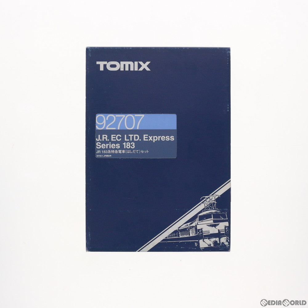 【中古即納】[RWM] 92707 JR 183系特急電車(はしだて) セット(6両) Nゲージ 鉄道模型 TOMIX(トミックス) (20020129)
